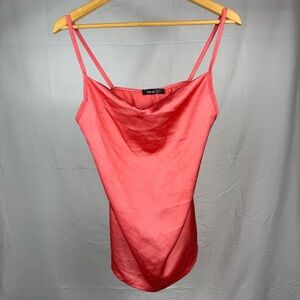 Boohoo Coral tank Size US 6
